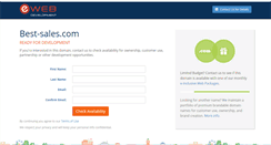 Desktop Screenshot of best-sales.com
